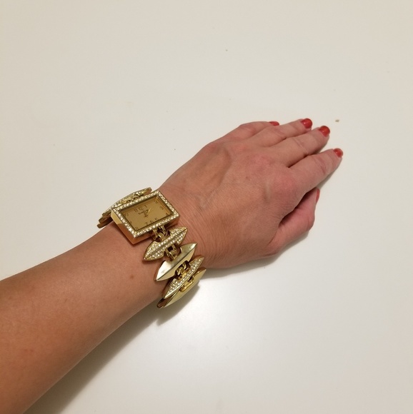 Gold and Silver Women's Bracelet - Picture 5 of 6